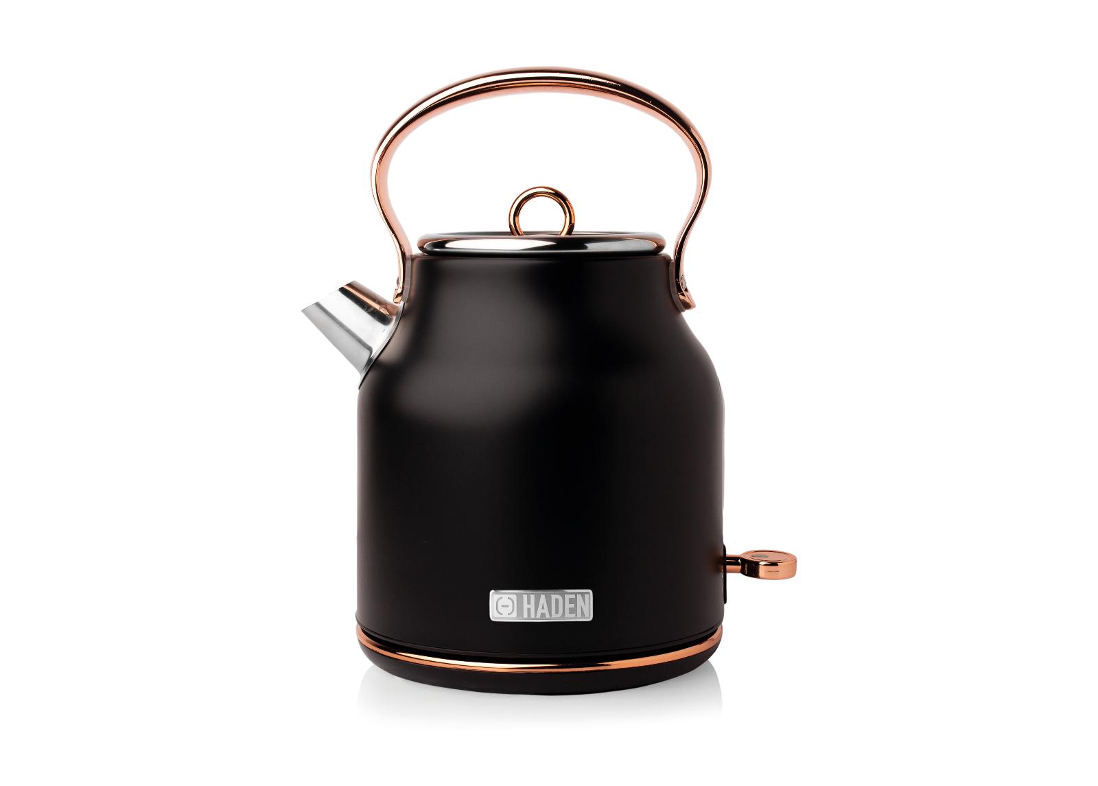 Vedenkeitin Haden Heritage 1,7 L, musta