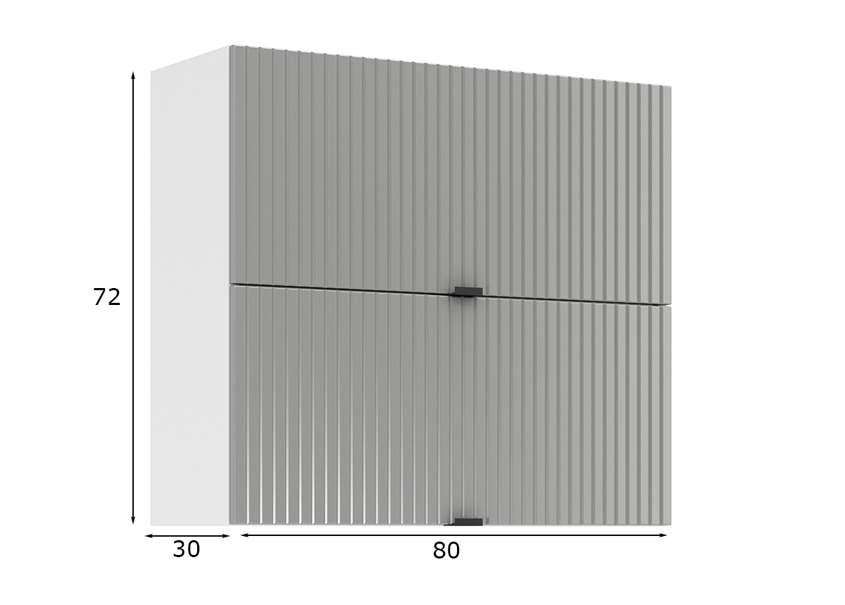 Keittiön yläkaappi Lissone 80 cm