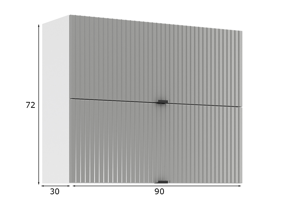 Keittiön yläkaappi Lissone 90 cm