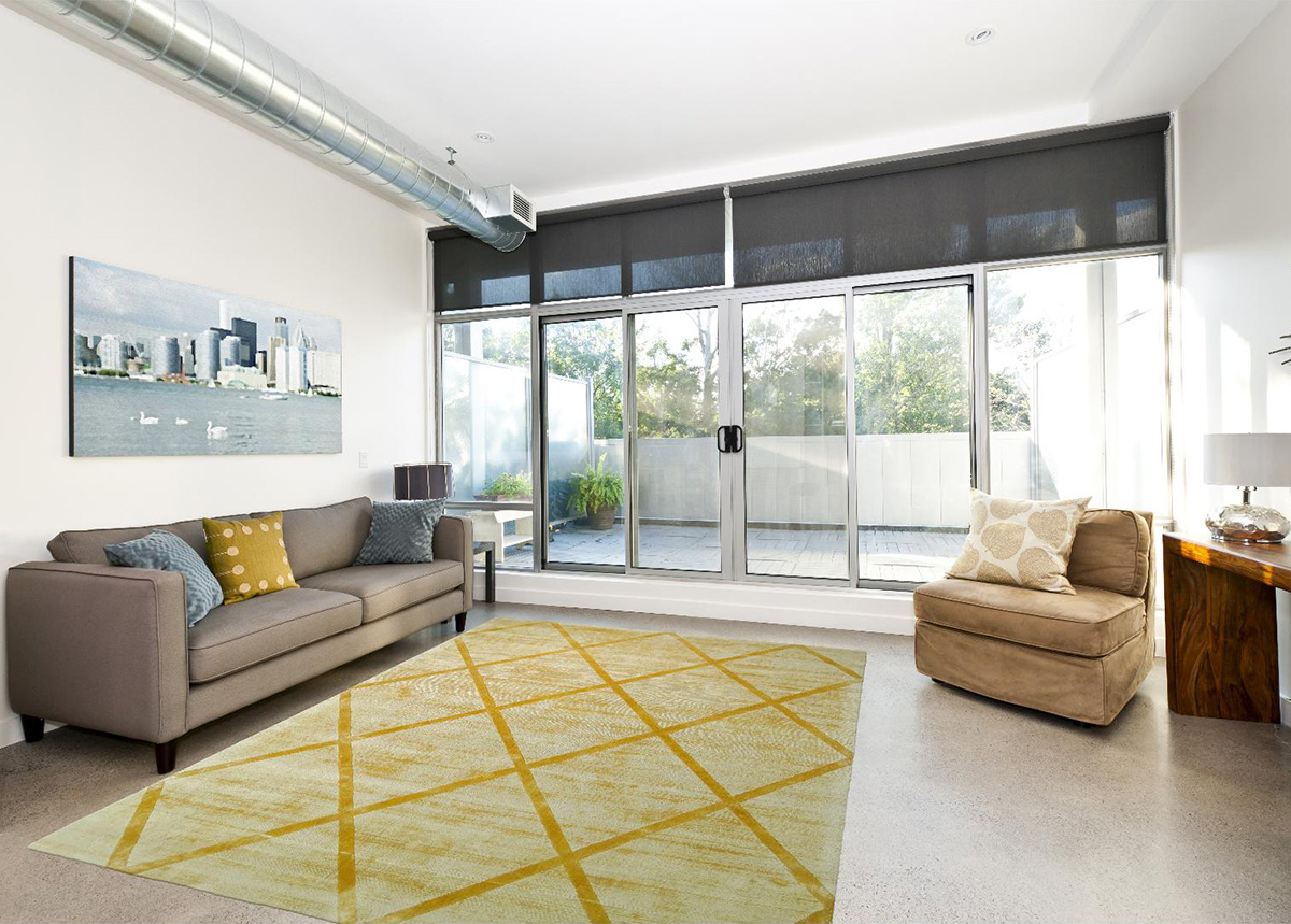 Viskoosimatto 200x290 cm