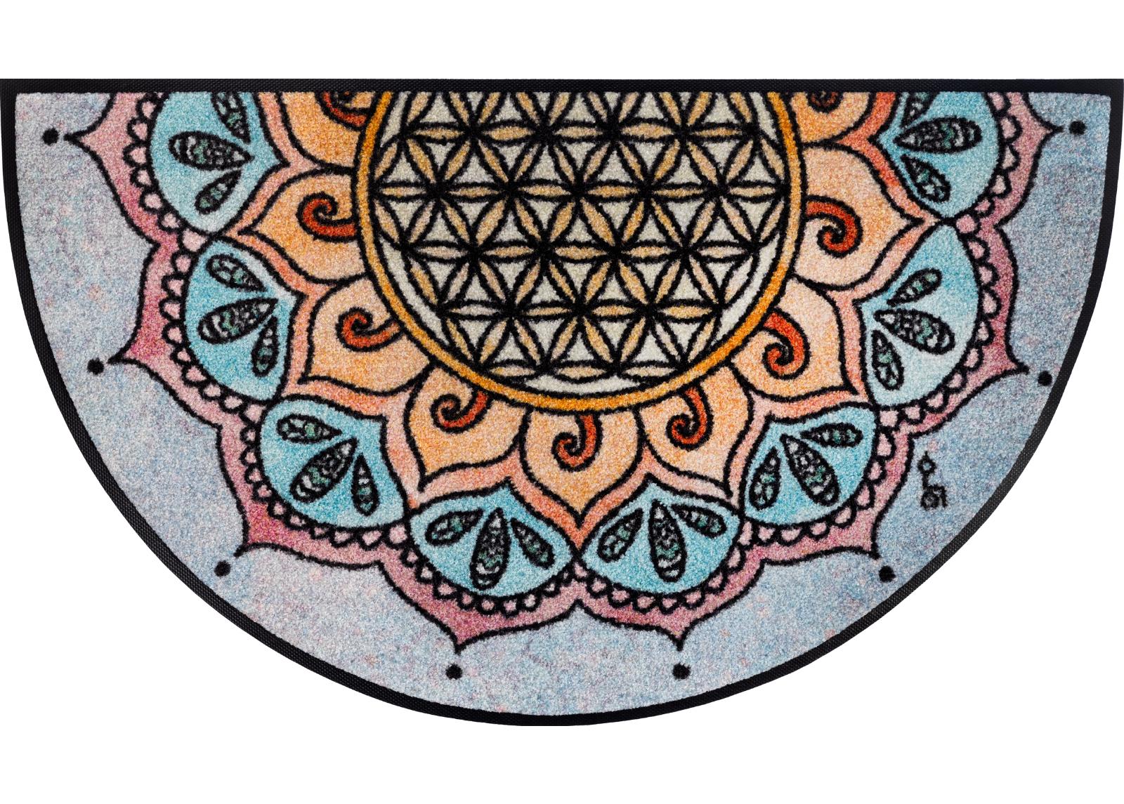 Kynnysmatto Round Harmony Pattern 50x85 cm