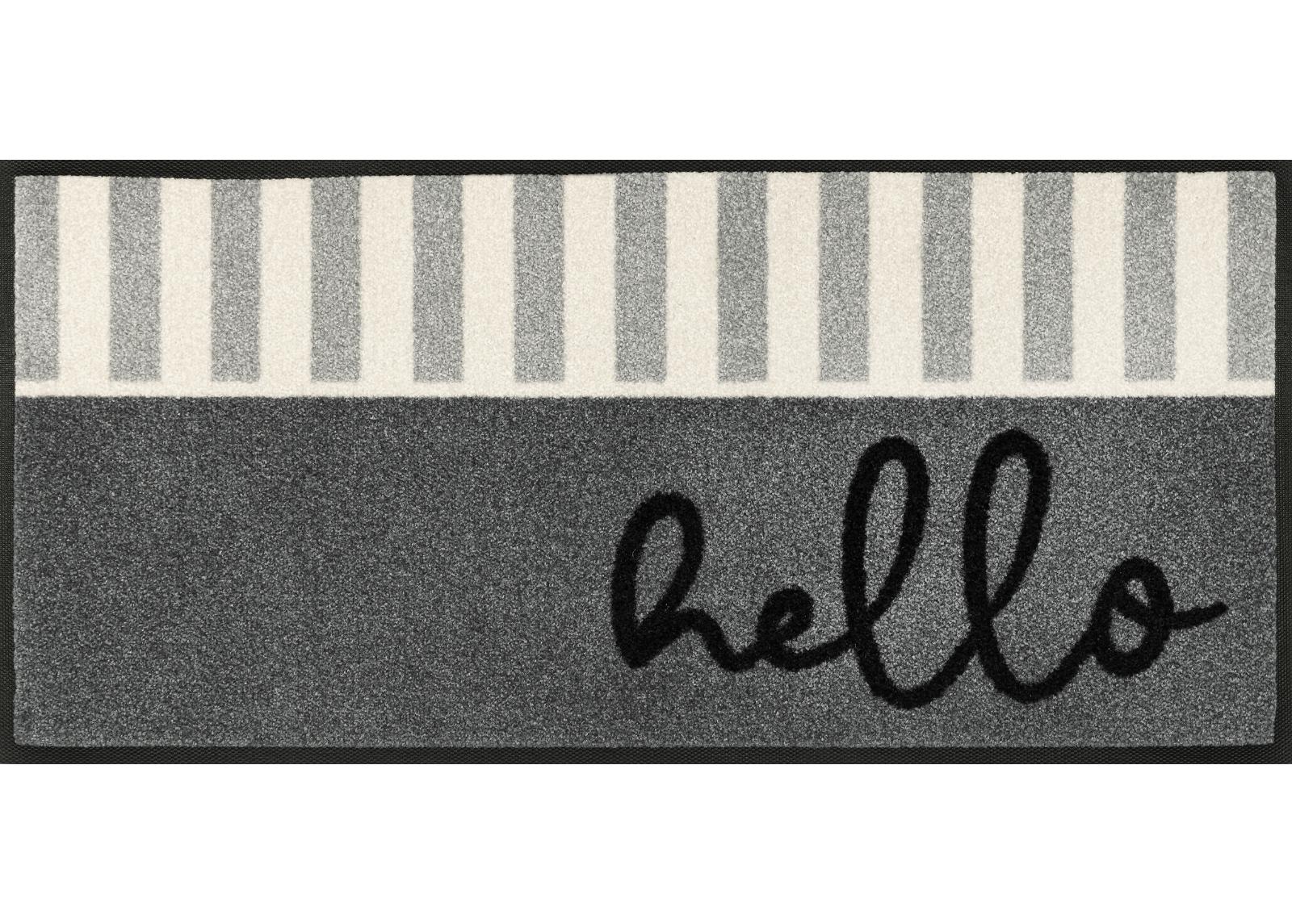 Kynnysmatto Hello Stripes 35x75 cm