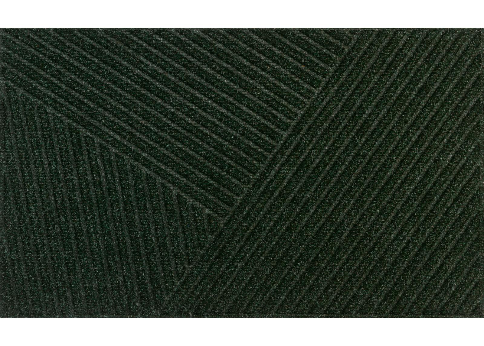 Kynnysmatto Dune Stripes midnight green 45x75 cm
