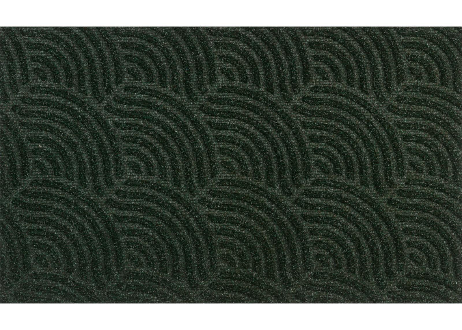 Kynnysmatto Dune Waves midnight green 45x75 cm