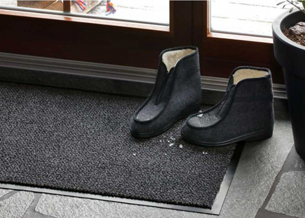 Narma kynnysmatto Java grey 90x150 cm