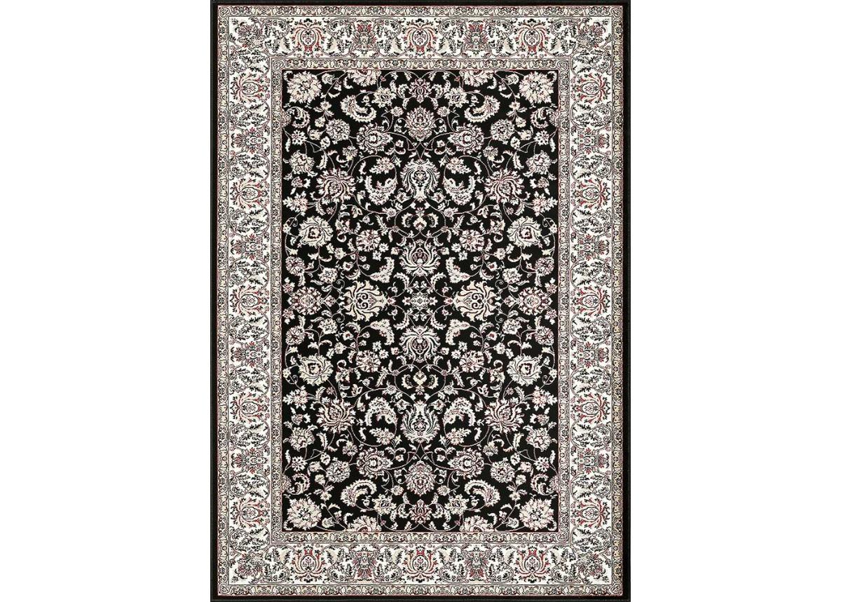 Narma viskoosimatto Yasmin black 160x230 cm