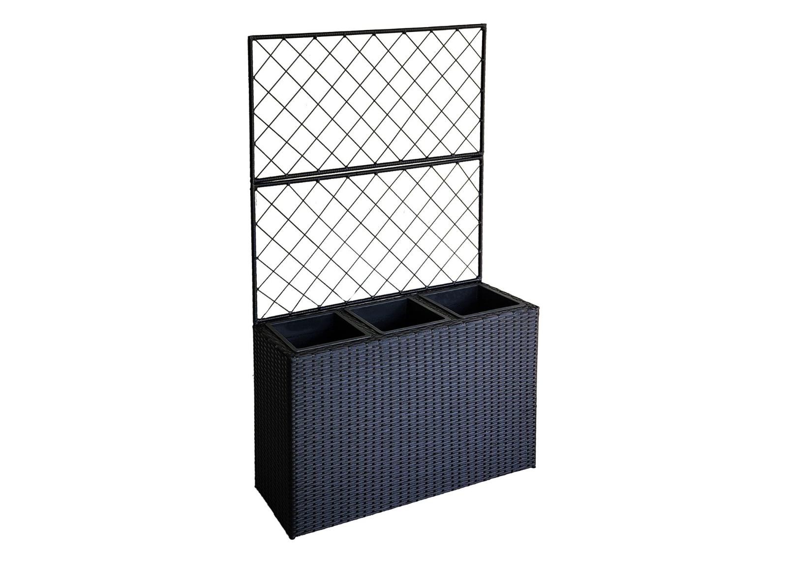 Suojaruukku WICKER 83x29xH55/146 cm