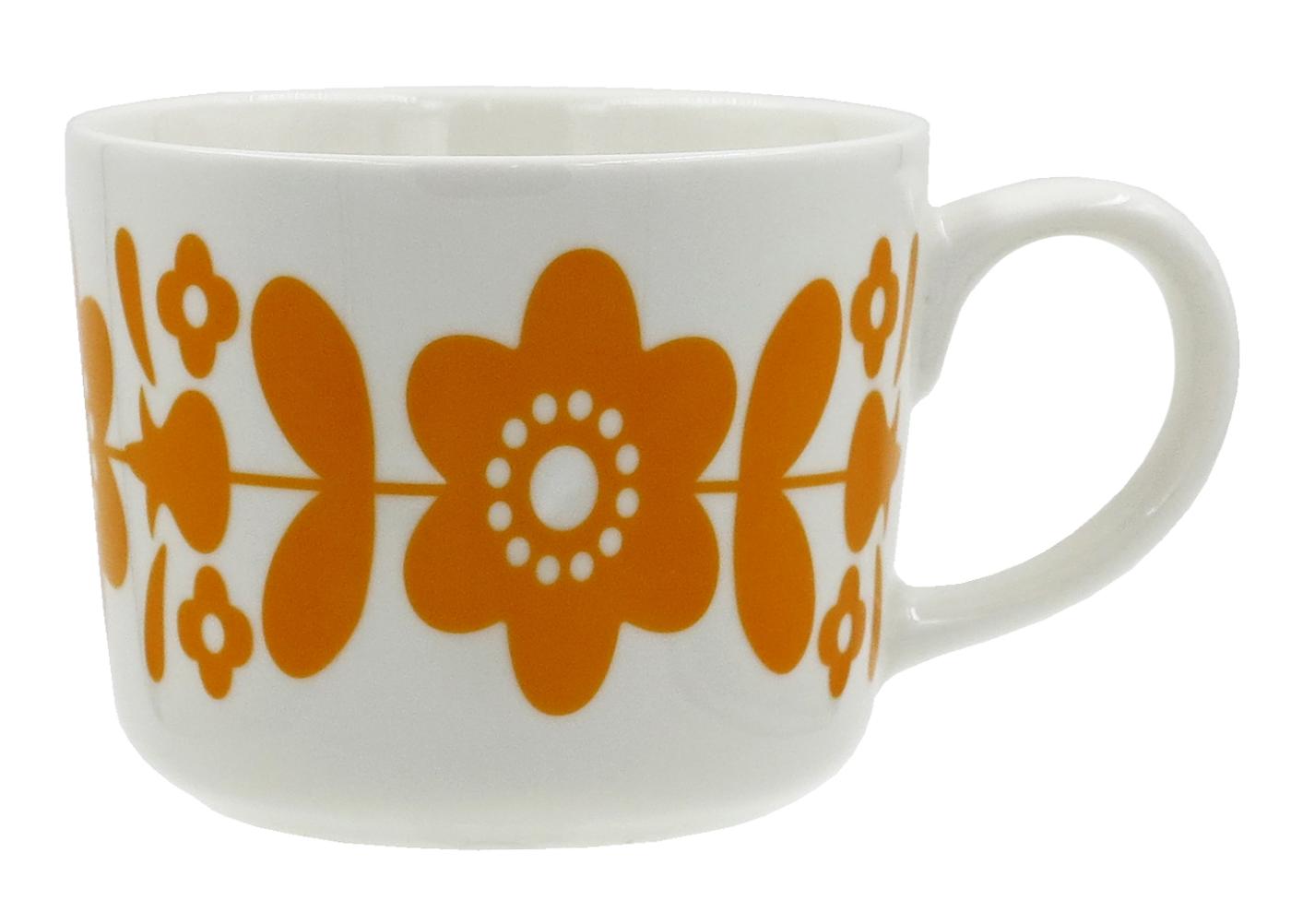 Muki Retro keltainen 350 ml, 2 kpl Muki Retro keltainen 350 ml, 2 kpl