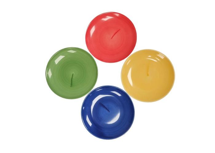 Lautassetti Värit, 4 kpl