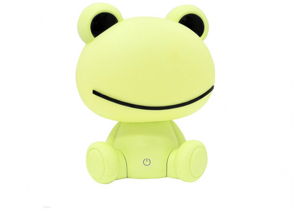 Lasten yölamppu Frog LED, vihreä