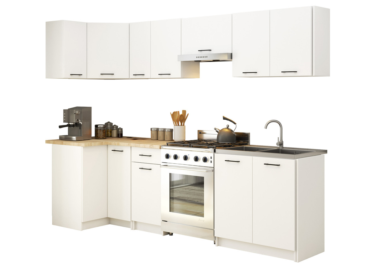 Keittiökalusteet Visby 270/300 cm