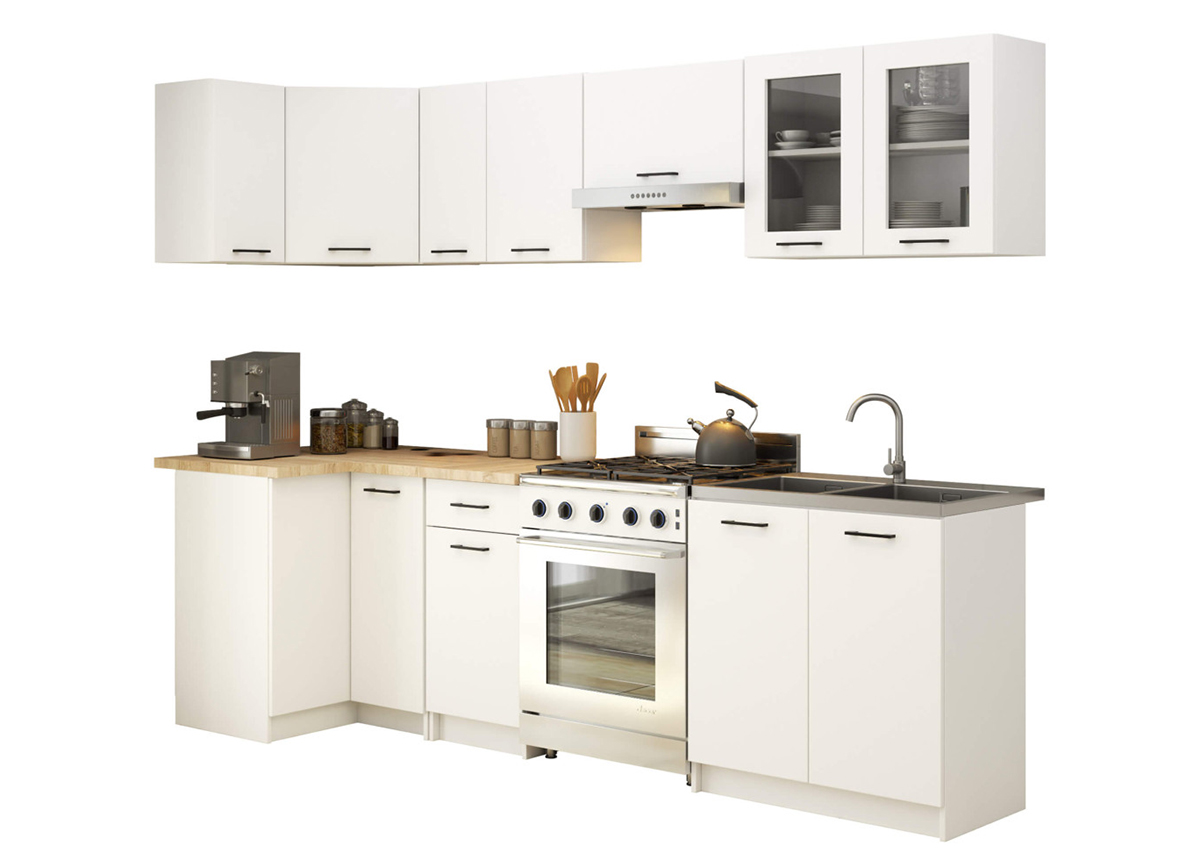 Keittiökalusteet Visby 270/300 cm