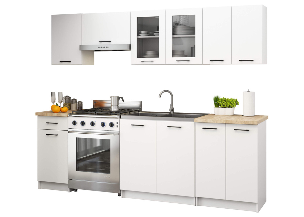 Keittiökalusteet Visby 240 cm