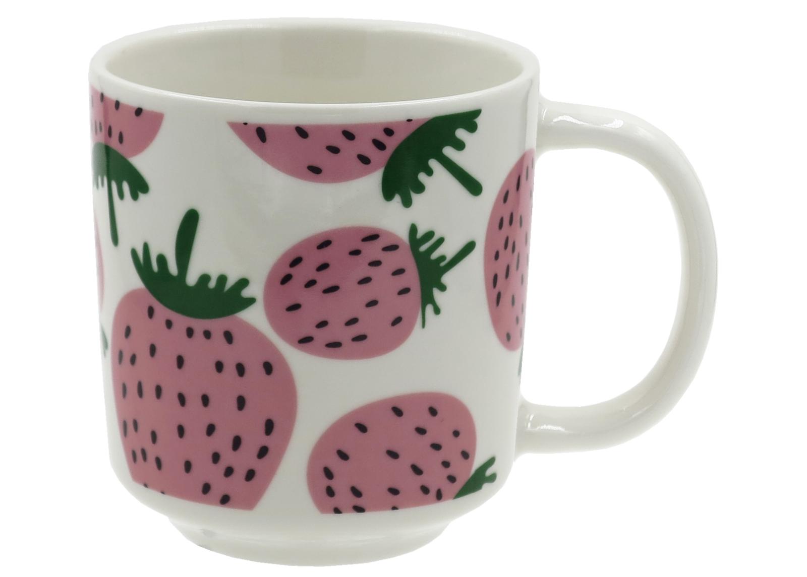 Muki Vaaleanpunaiset mansikat 250 ml, 4 kpl