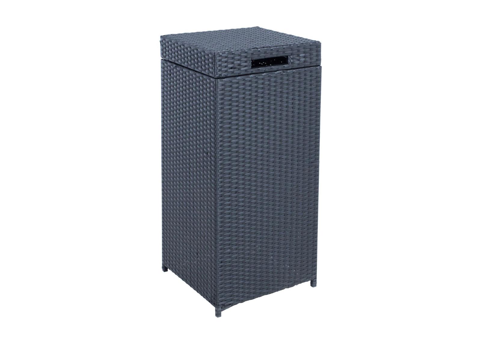 Puutarhan roskalaatikko Wicker