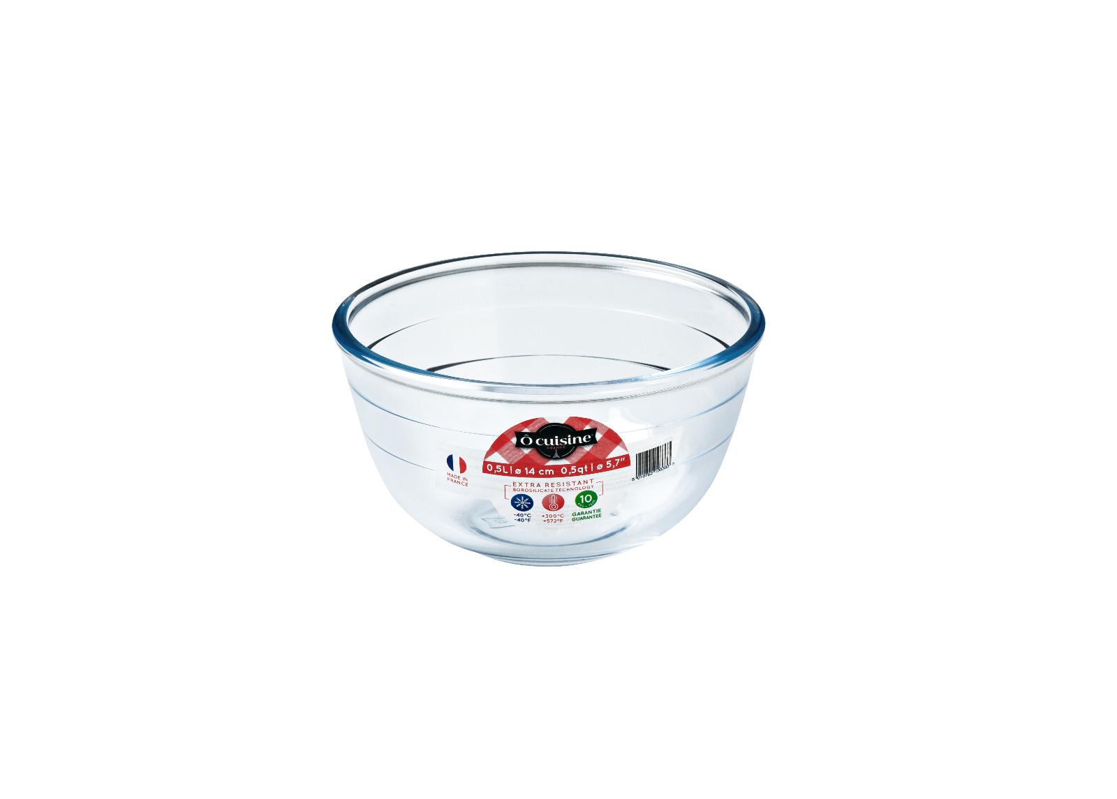 Lämmönkestävä lasikulho Pyrex 0,7 L, Ø 15 cm