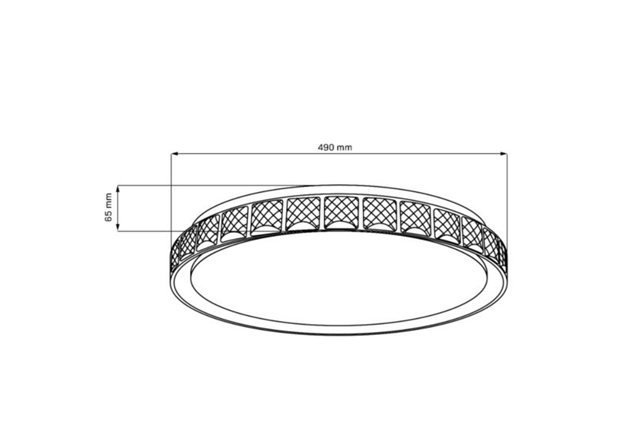 Plafondi Nina LED Ø 49 cm