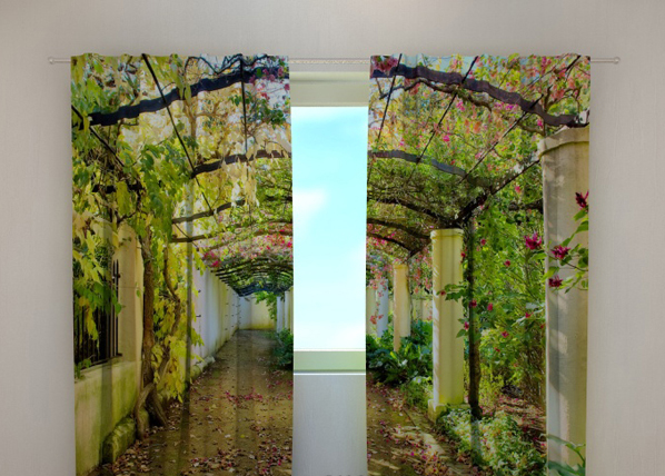 Pimennysverho GREEN ARCHWAY 240x220 cm