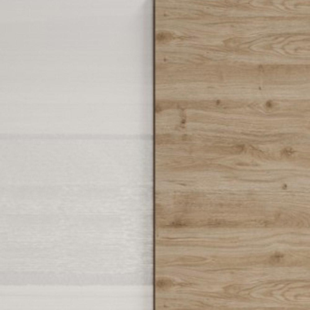 valkoinen kiiltävä / tammi valkoinen kiiltävä / tammi