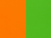 oranssi/vihreä